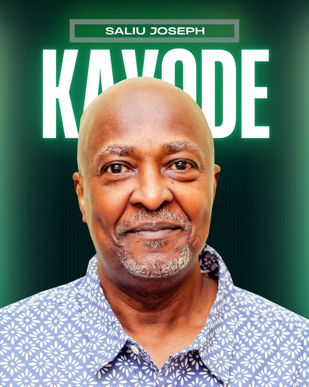 Professor Joseph Kayode Saliu